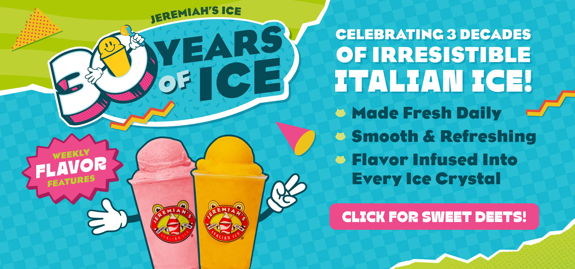 Celebrating 30 Years Of Italian Ice - Sweet Perks and Cool Treats!