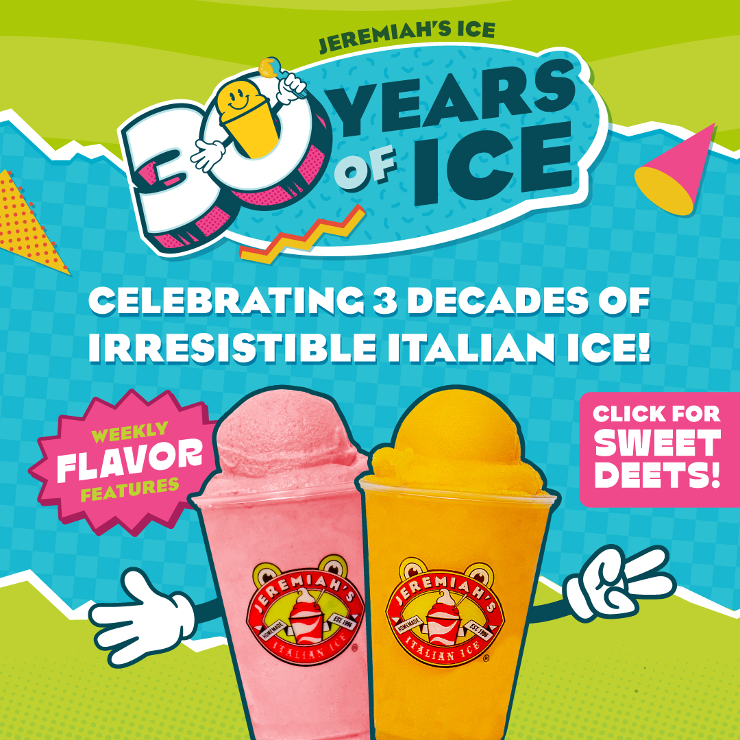 Celebrating 30 Years Of Italian Ice - Sweet Perks and Cool Treats!