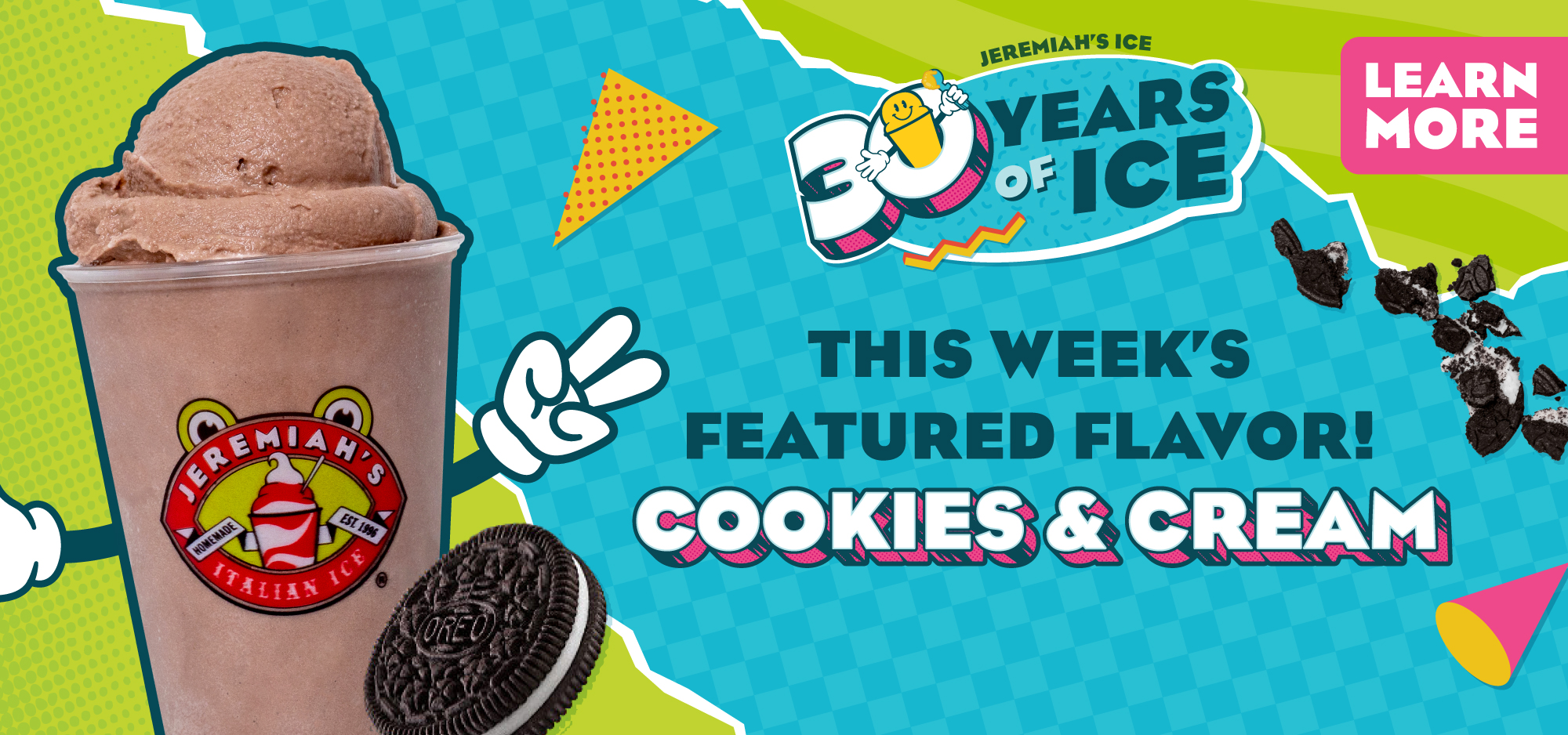 Featured This Week - Cookies & Cream Ice!