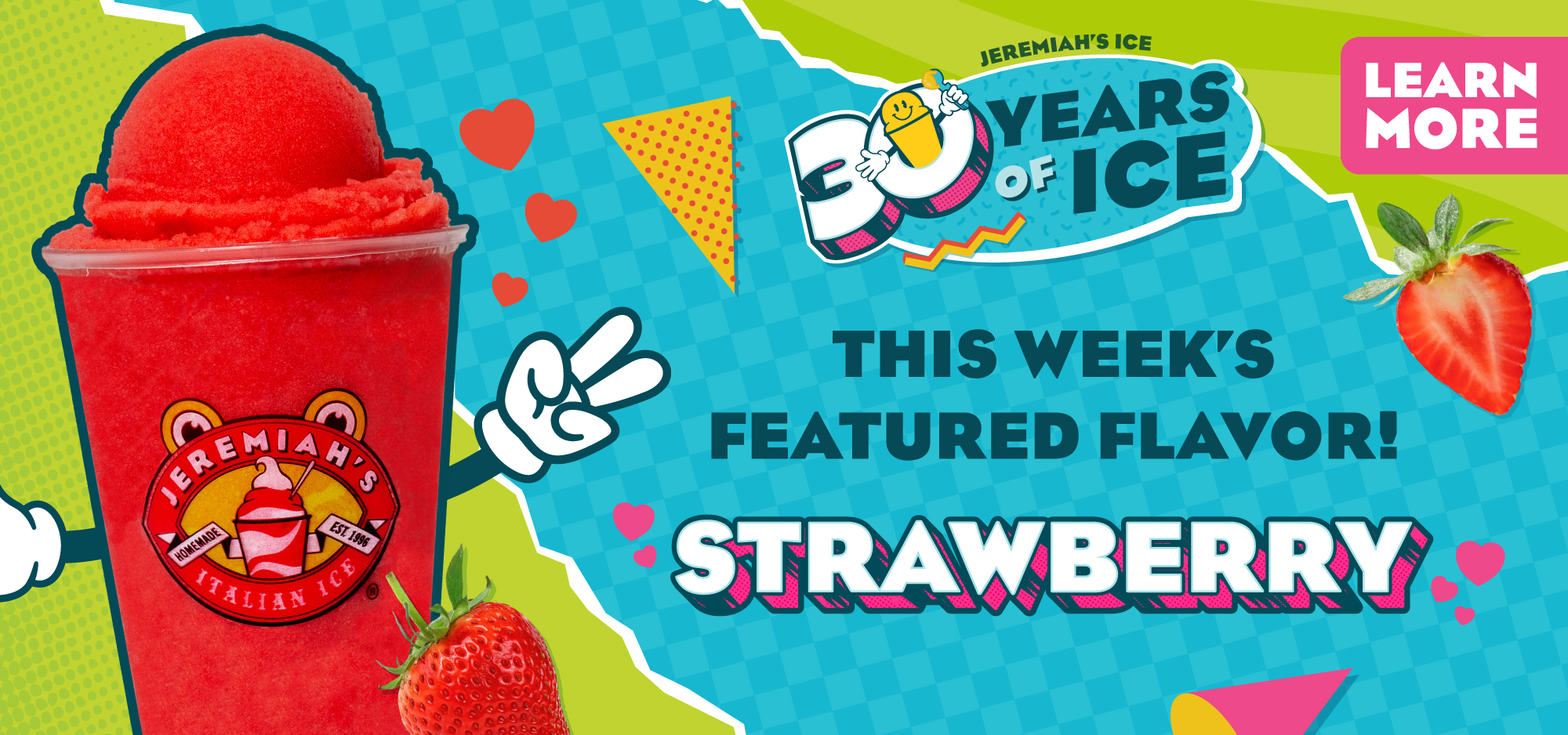 This week's featured Ice flavor - Strawberry