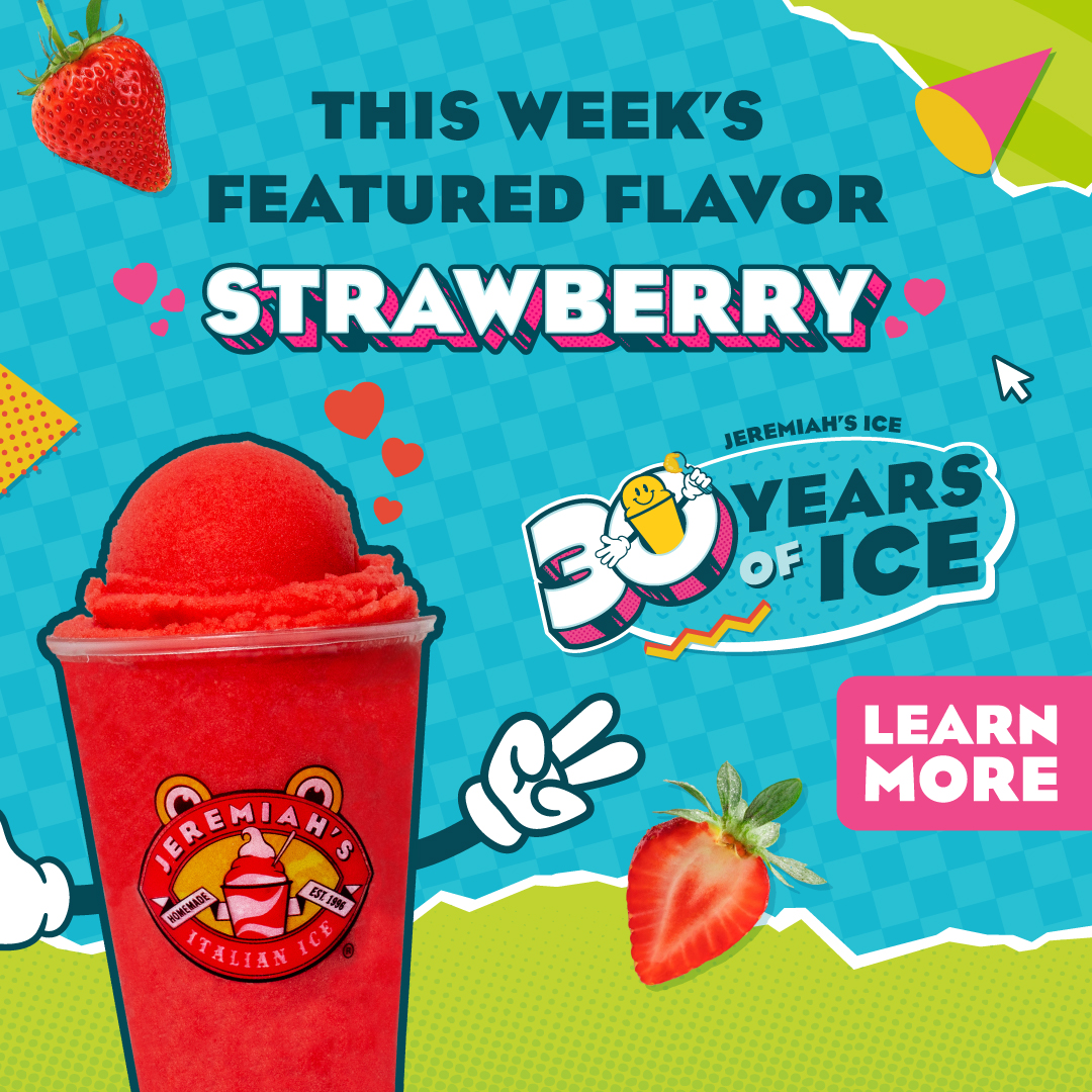 This week's featured Ice flavor - Strawberry