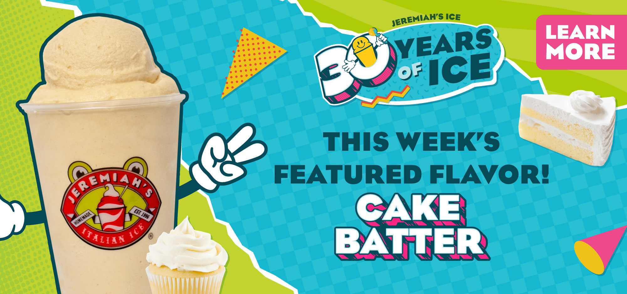 This Week's Ice Flavor - CAKE BATTER!