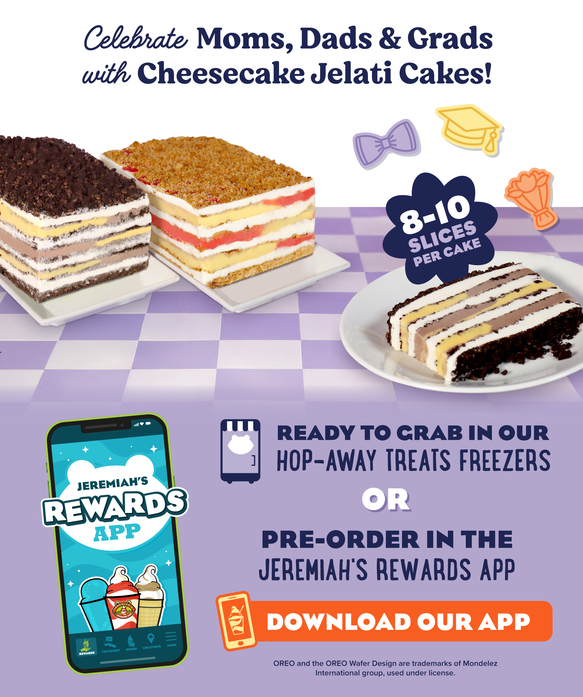 All NEW Cheesecake Italian Ice - Available April 1 - June 30 - While supplies last! Pre-Order Now!