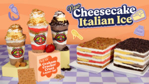 All New Cheesecake Italian Ice