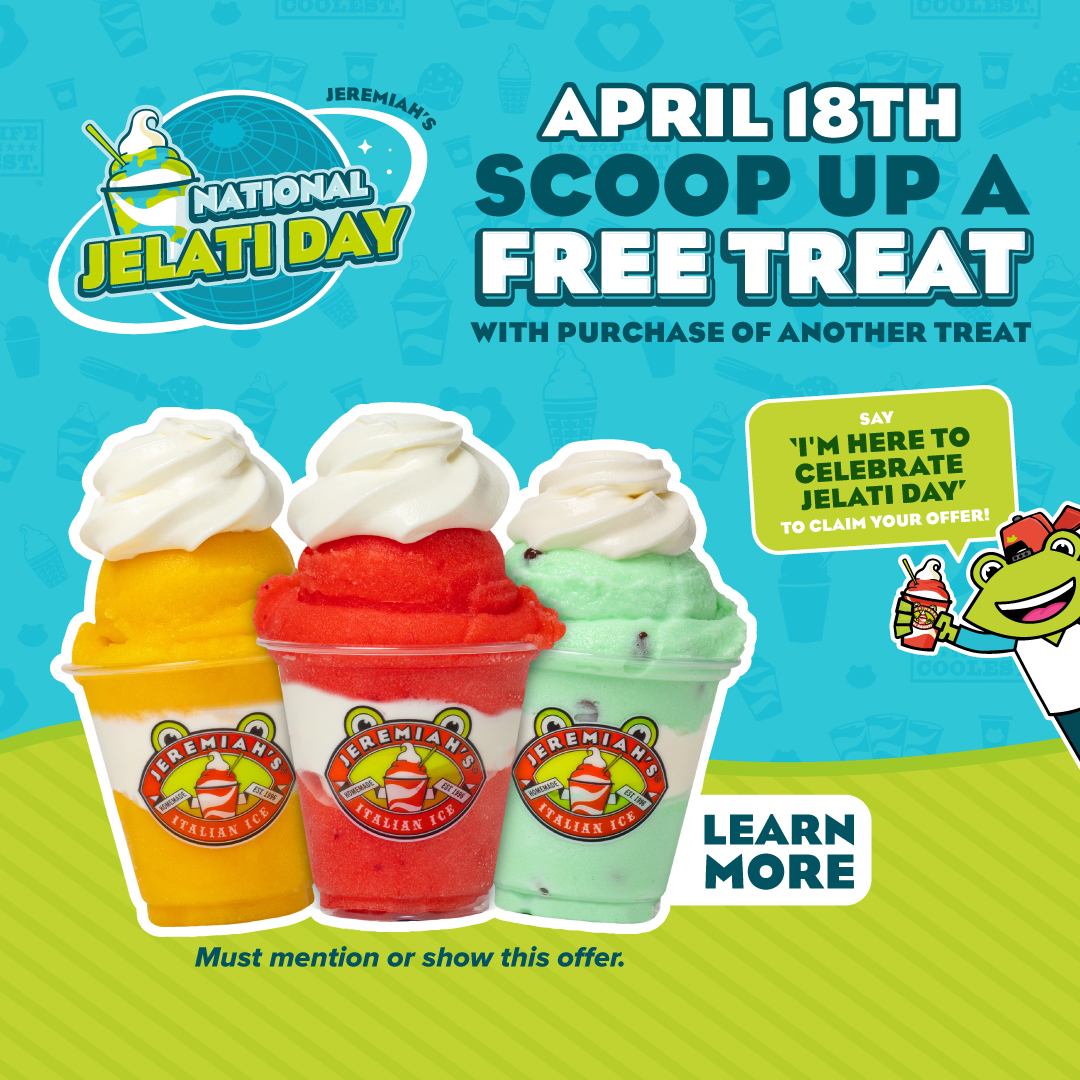 National Jelati Day - April 18th!