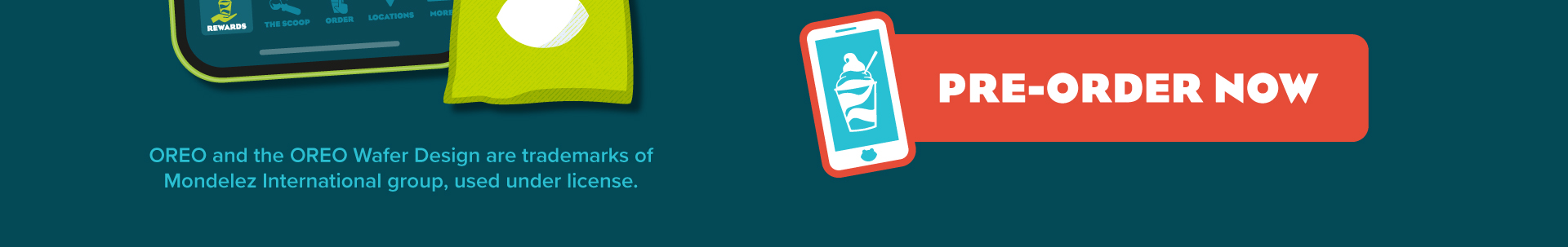 Pre-Order in the Rewards app!