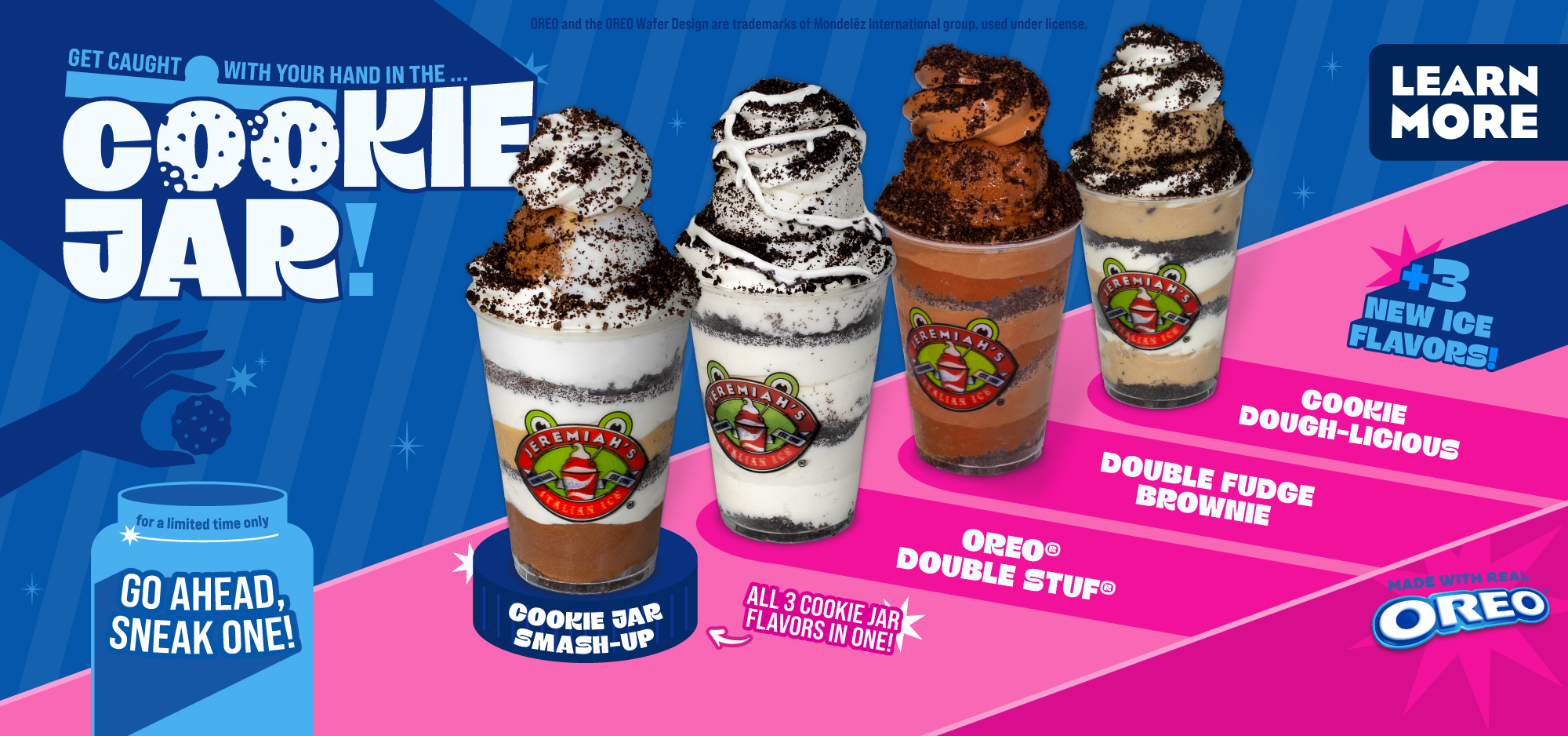 Treat yourself to our all new Cookie Jar treats! While supplies last.