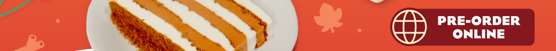 Pre-order a Pumpkin Jelati Cake On-line!