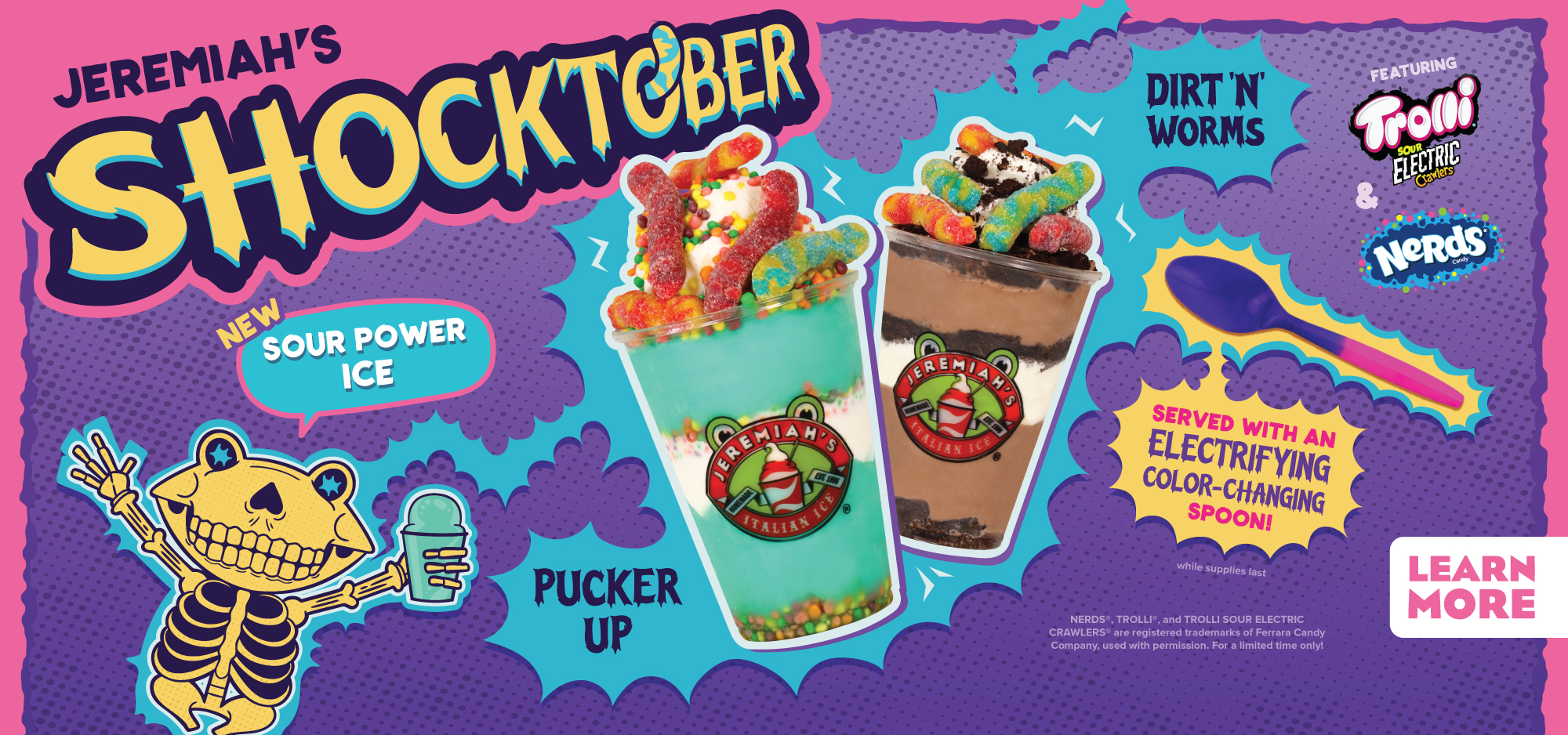 Shock your taste buds this Halloween!