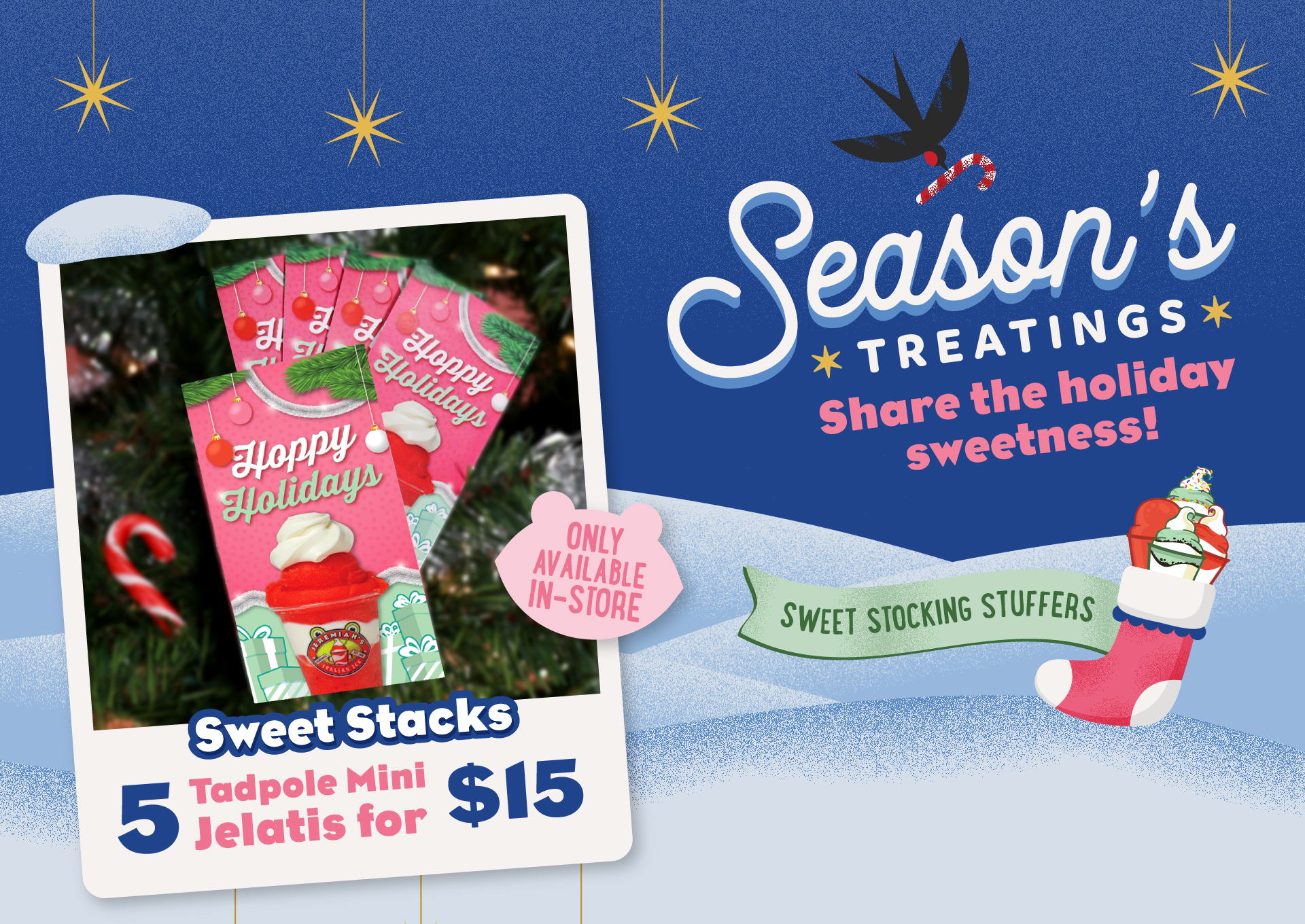 Share the Season with Jeremiah's Sweet Stacks! 